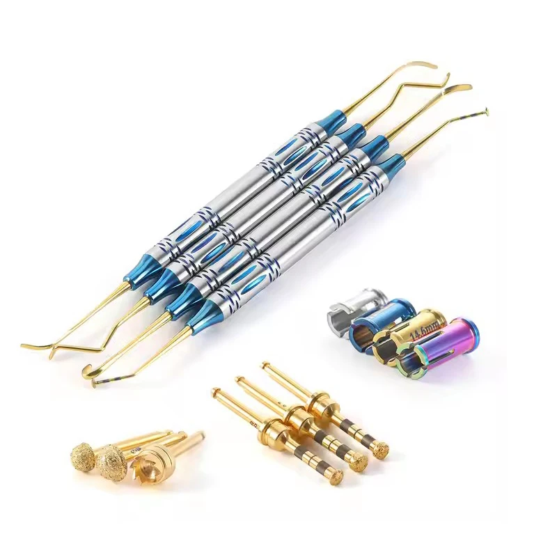 15pcs/set Dental Implant Sinus Kit Drills Stoppers Sinus Lifting Elevation Hand Instruments Surgical Tools