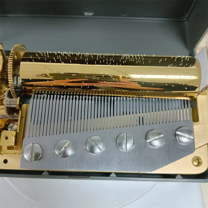 

High-end Music Enthusiast Automatic Custom Song 50 Note Music Box Movement Music Gifts