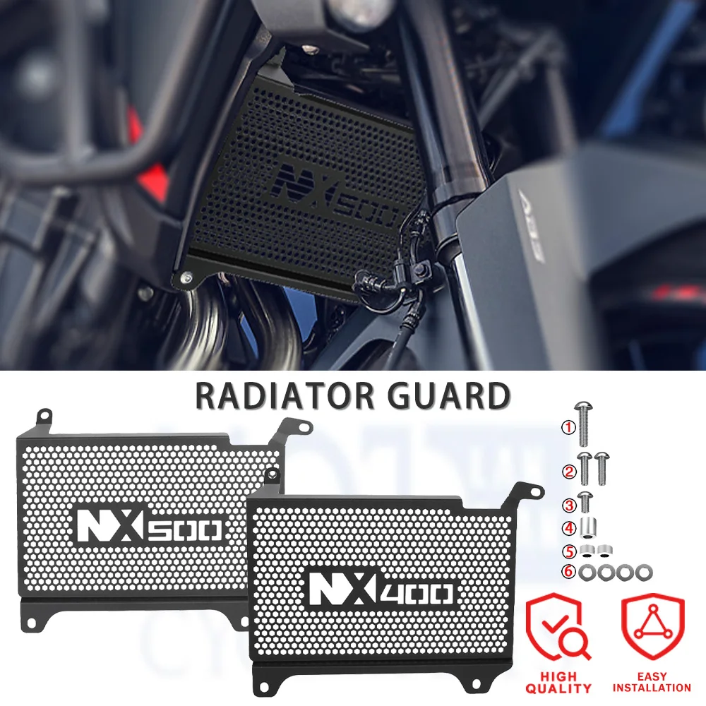 Motorcycle Accessories Radiator Grille Guard Cover Water Tank Cools Protector For HONDA NX 500 NX 400 NX400 NX500 2023 2024 2025
