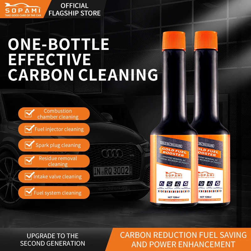 FUELPRO 3-Pack Engine Carbon Cleaner | Oil Additive | Anti-Carbon Effect 120ml Highly concentrated engine parts cleaner, deep cl