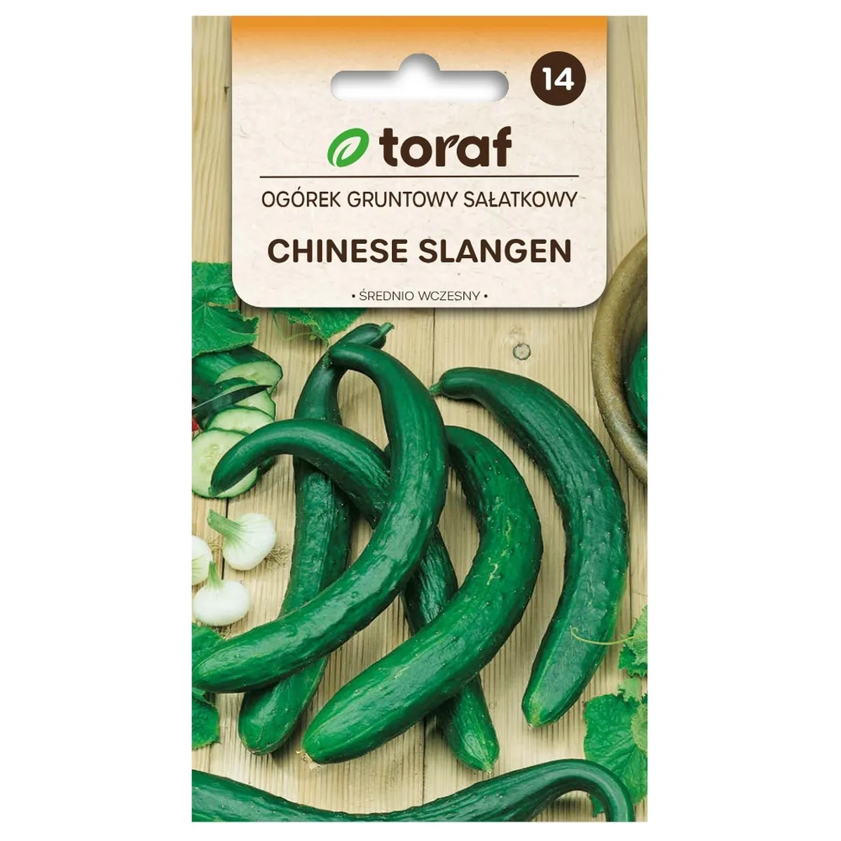 Chinese Slangen salad cucumber 5G TORAF vegetable cucumber seeds