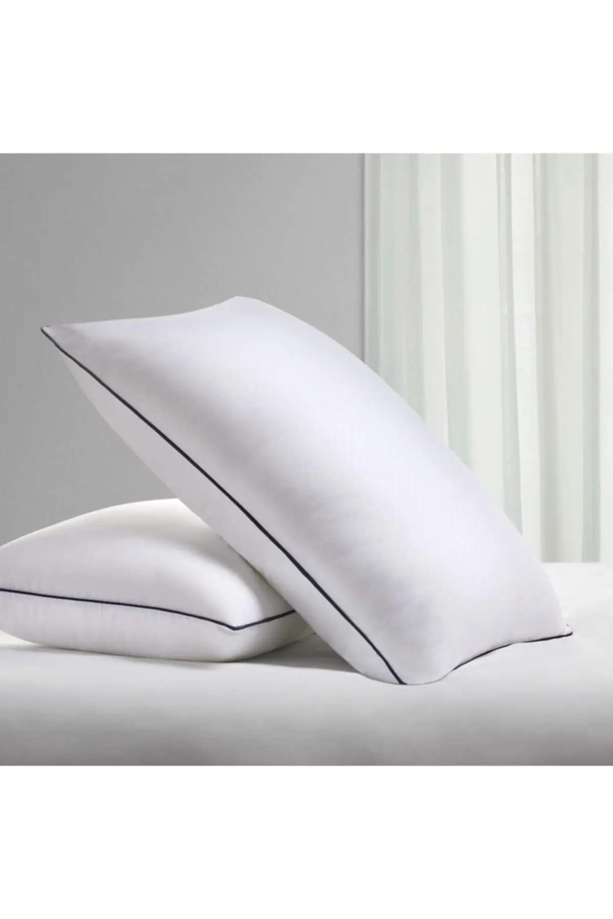 New model luxury pillow Goose down Pillow 2 Pcs + Liquid-Proof Cushion Alezi 2 Pcs