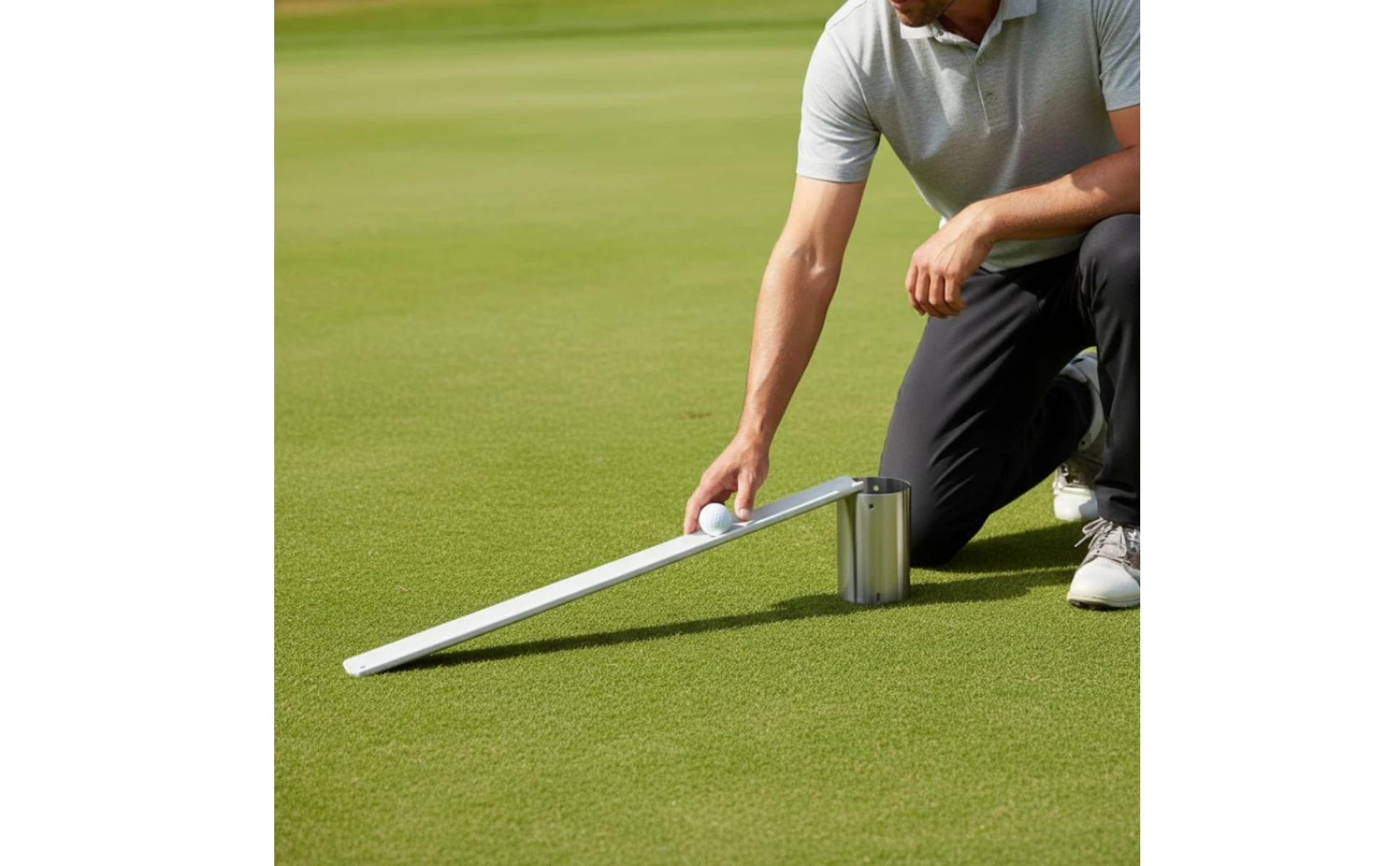 Golf Green Velocity Meter Metal Putting Green Velocity Tester Golf Putting Aid Sturdy Sports Equipment Portable Golf Green Velocity Meter Metal Putting Green Velocity Tester Golf Putting Aid Sturdy Sports Equipment Portable