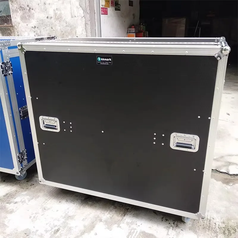 2019 New Dual 12U Utility Flight Case with Side Table 4