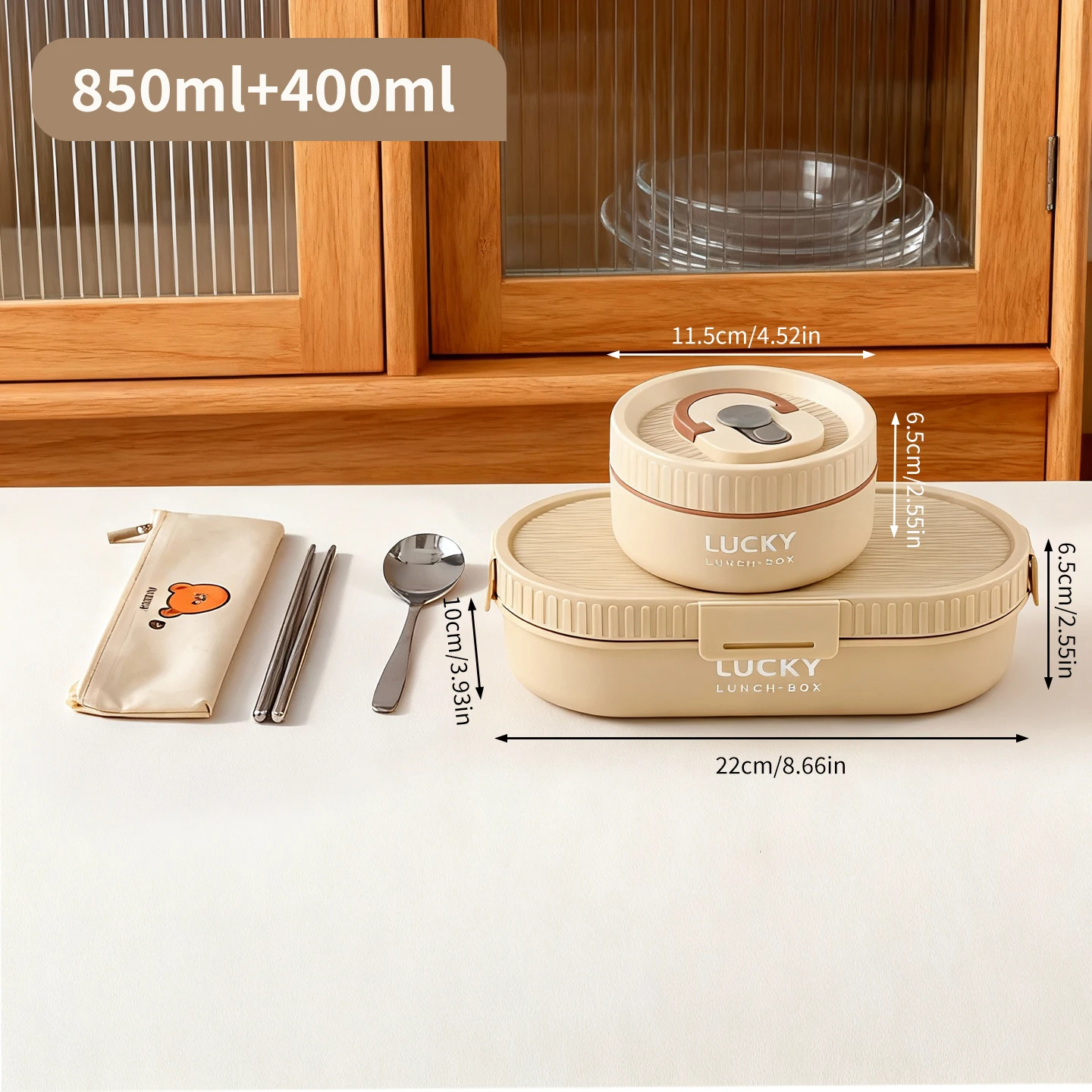 850 ml verzegelde 304 roestvrij staal geïsoleerde lunchbox kinderen studenten 2 roosters draagbare lunchcontainer met handvat magnetronbestendig
