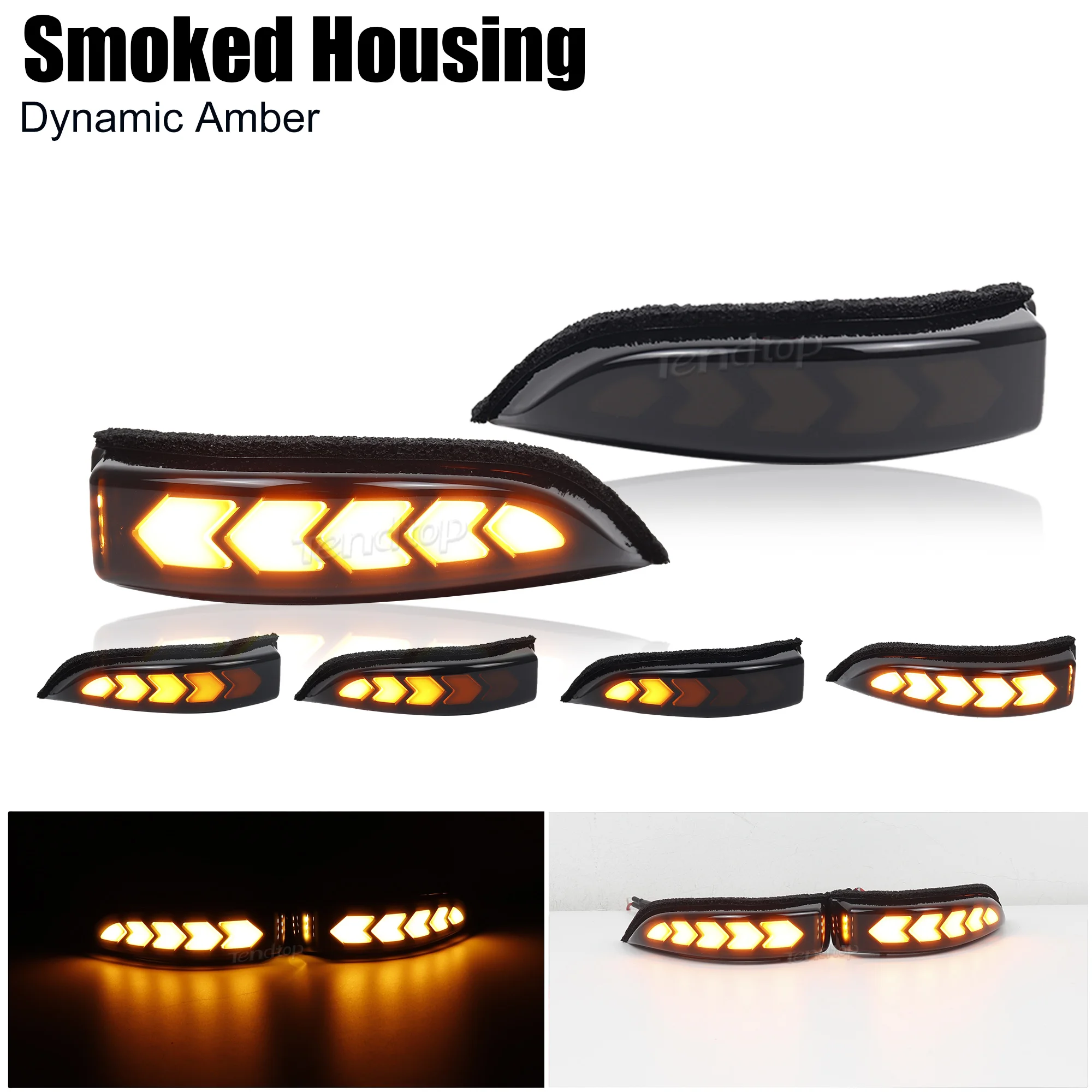 For Toyota Corolla Camry Prius Vios CHR Yaris Venza Avalon Altis Dynamic Turn Signal Lamp Side Mirror Light LED Flash Indicator