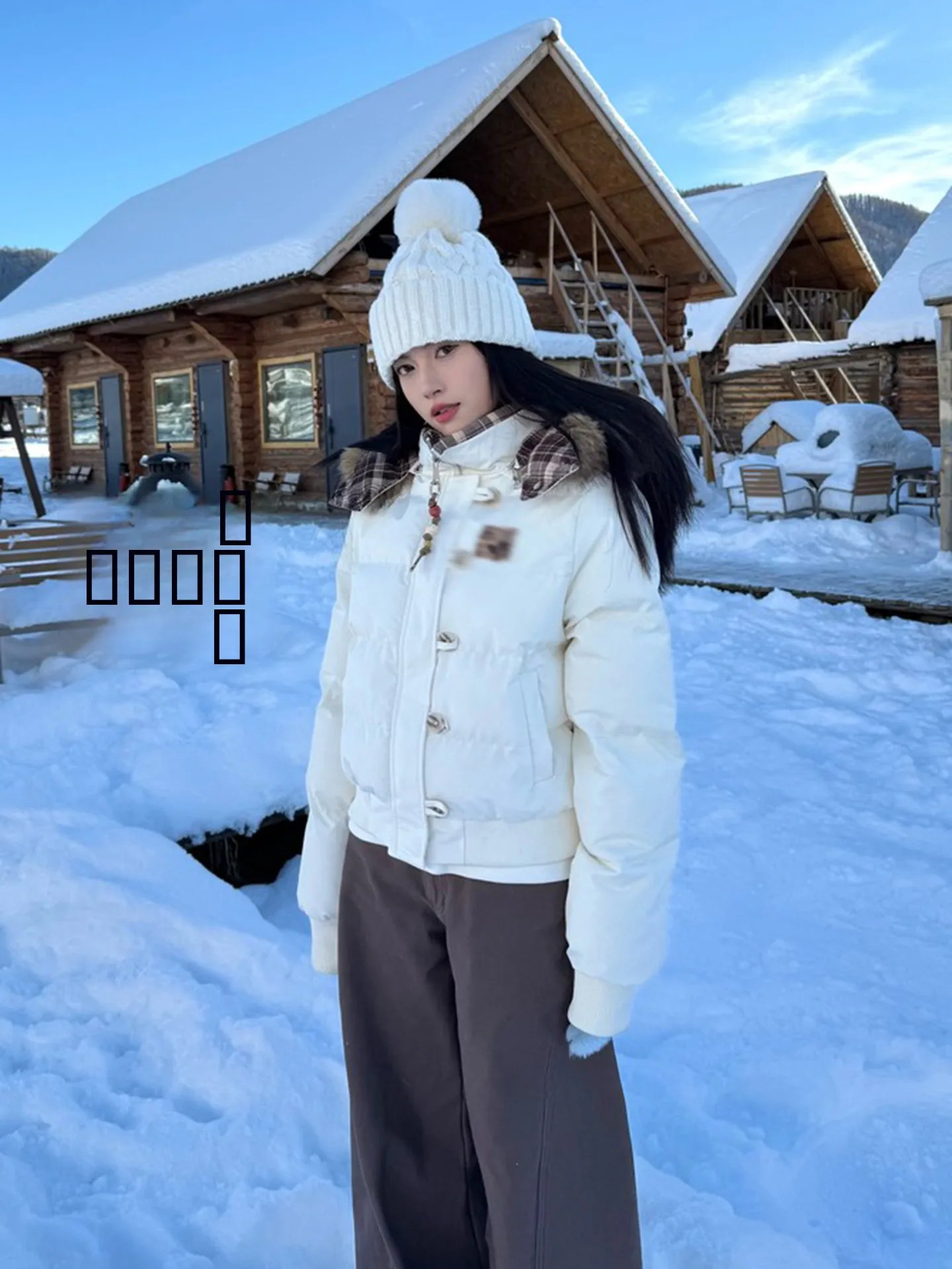 

Ретро-куртка в американском стиле с капюшоном на молнии, утепленная, из хлопка, женская зимняя приталенная теплая куртка-пуховик