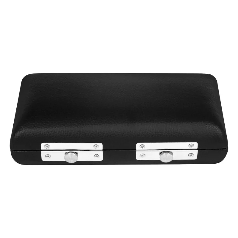 Leather Flute Curved Headjoint Case Lightweight Compression-resistant Durable Curved Flute Head Box Musical Instrument Case