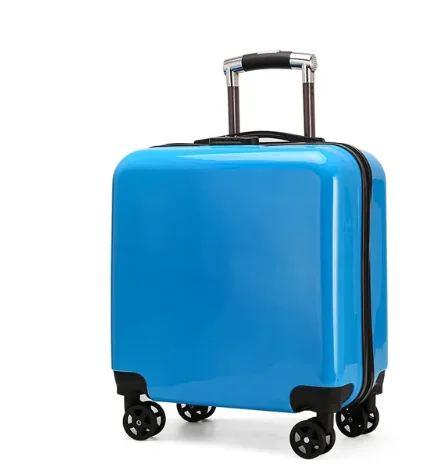 Petite Valise à Roulettes de 18 Pouces pour Homme et Femme, Nouveau Style, Valise de Transport pour Vêtements de Voyage