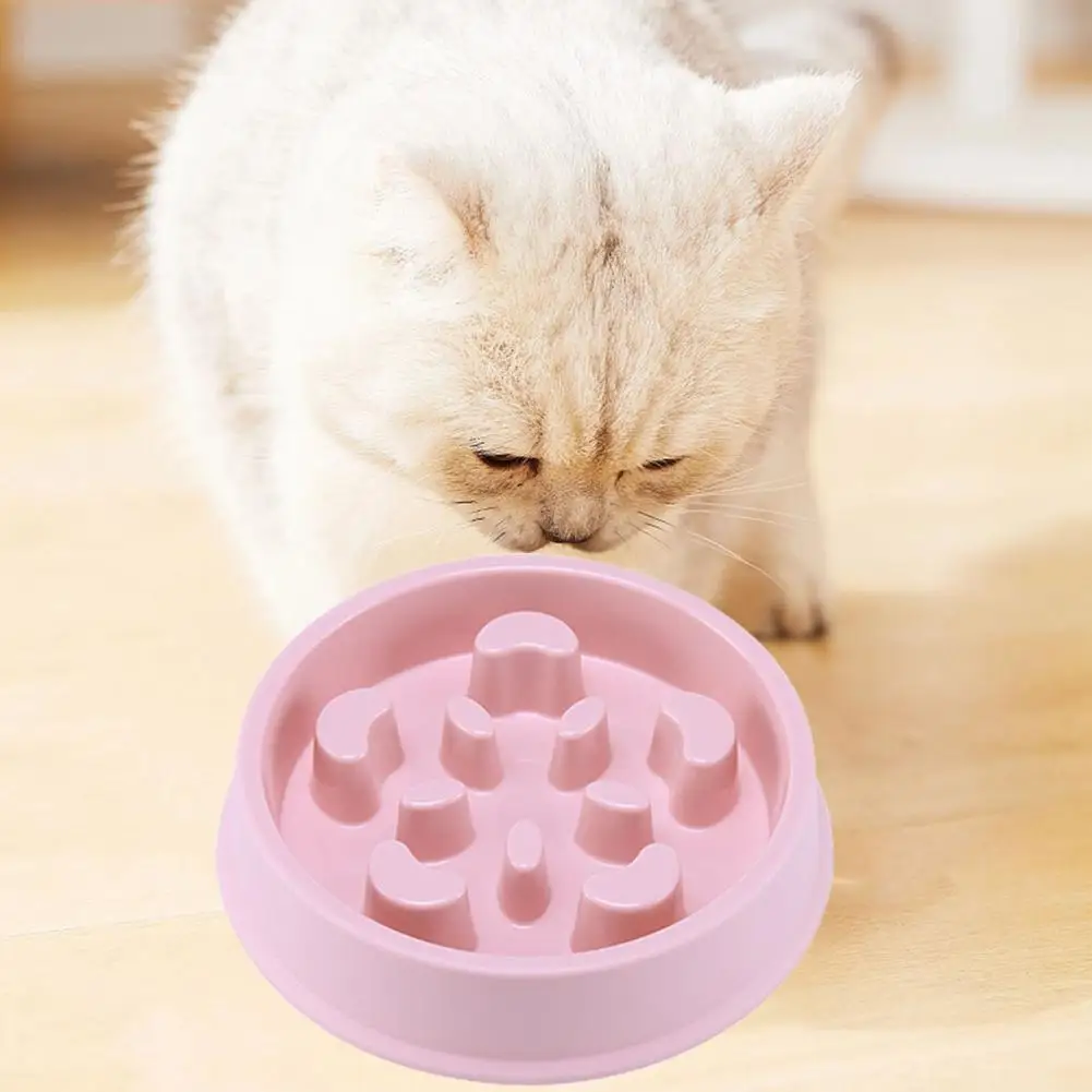 

Slow Food Feeder Practical Pet Health Care Cat Dog Slow Food Feeder Thickened Slow Feeder Pet Bowl