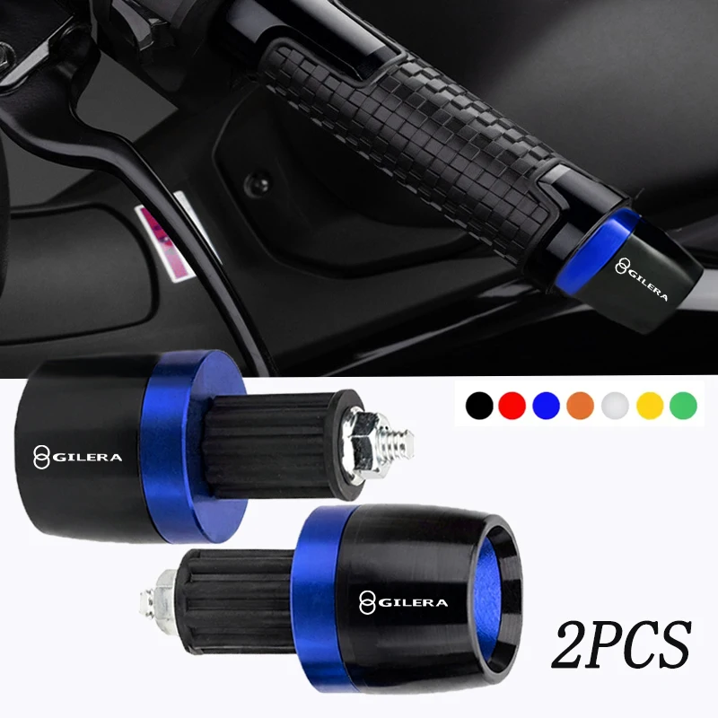 Nuevas tapas de manillar de motocicleta, accesorios para Gilera GP800 Fuoco Nexus 500 Runner 50 125 200