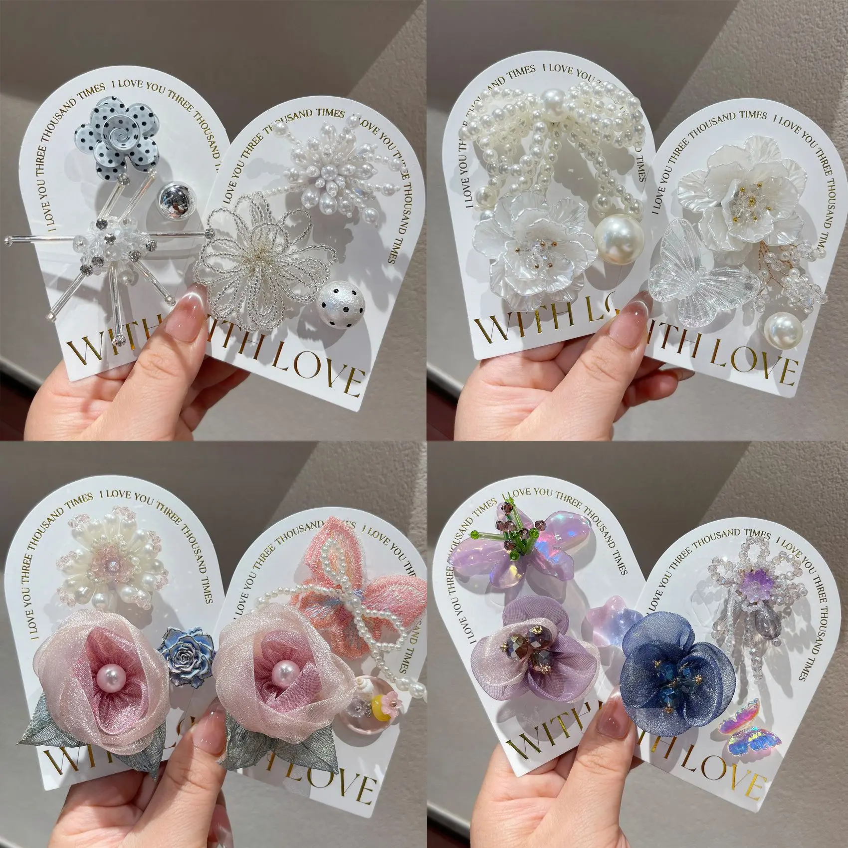 Baroque Shoe Clips for Clogs Handmade Crystal Rose Beaded Buckle Detachable for Ballet Jelly Shoes Non Slip Versatile Premium
