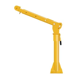 Small crane with car household small lifting electric hoist 220v crane