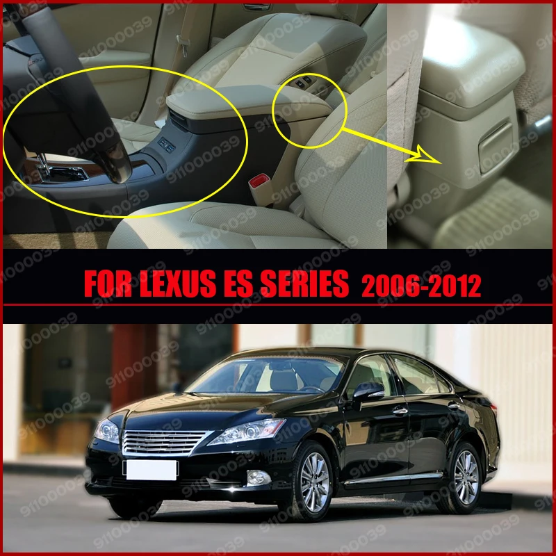 Tapetes de carro para a série LEXUS ES, almofadas personalizadas, tampa do tapete, acessórios interiores, ES240, ES350, 2006-2009, 2010, 2011, 2012