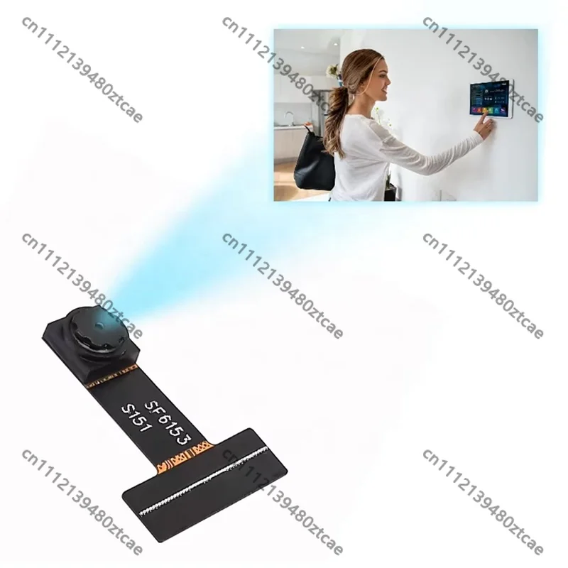 Mini 0.08MP 60fps Camera Module with GC6153 CMOS Sensor, MIPI & DVP dual interface, infrared night vision available