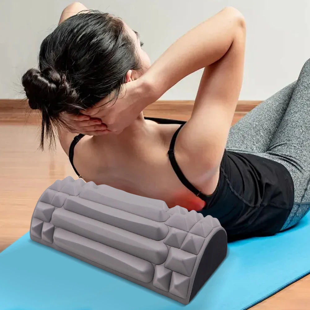 Yoga Foam Roller EVA Foot Roller Massage Highdensity Yoga Column Portable Muscle Roller Half Round for Gym Exercise Bodybuilding