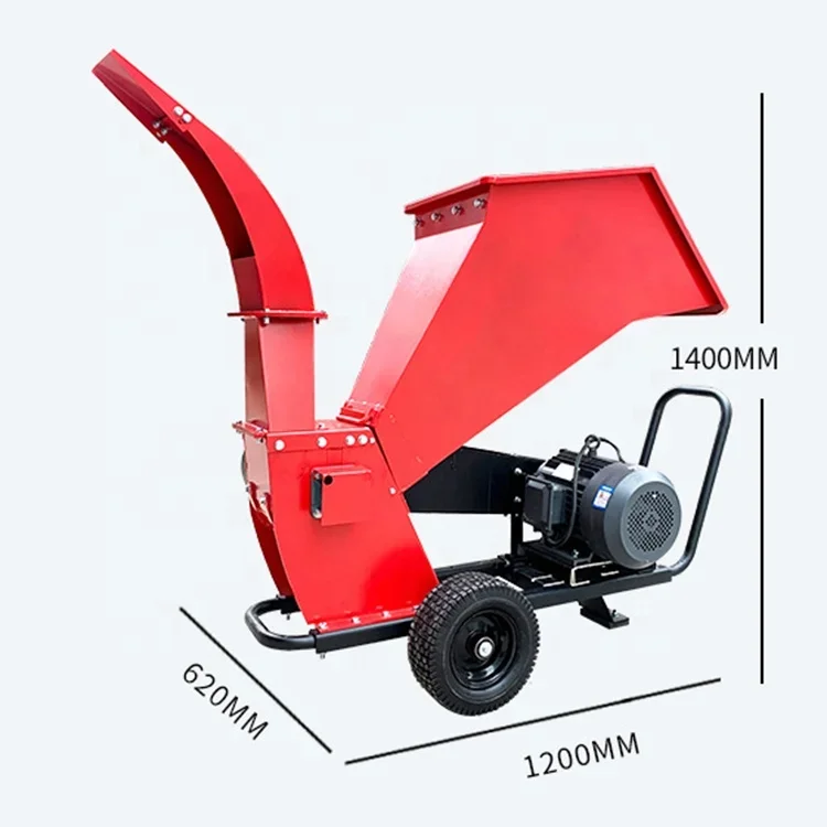 

Garden Use 0.5-0.8 Ton/Hour Wood Crusher Sawdust Machine For Tree Branch