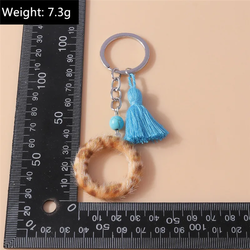 Aihua Heiße Neue Handgemachte Gestrickte Schlüsselbund Schlüsselring Für Frauen Mädchen Nette Gehäkelte Blume Anhänger Auto Schlüssel Ring Handtasche Charme Geschenke – Detail 32