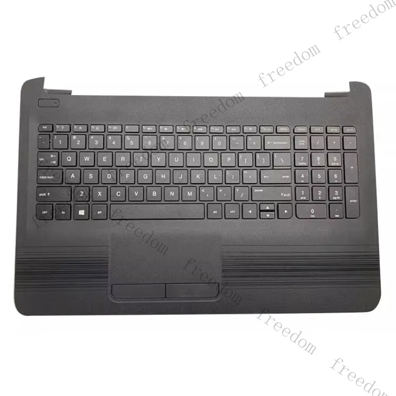 HTS  Palmrest for HP 15-AC BA BN BD 15-AY TPN-C125 C126 Keyboard Touchpad US Black
