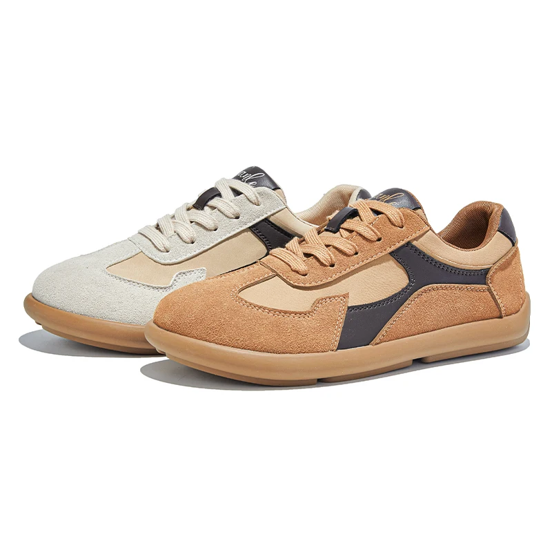 

AIYUQI Women's Sneakers Genuine Leather Vintage 2025 New Autumn Flat Casual Women's Sneakers Lace-up Shoes Women