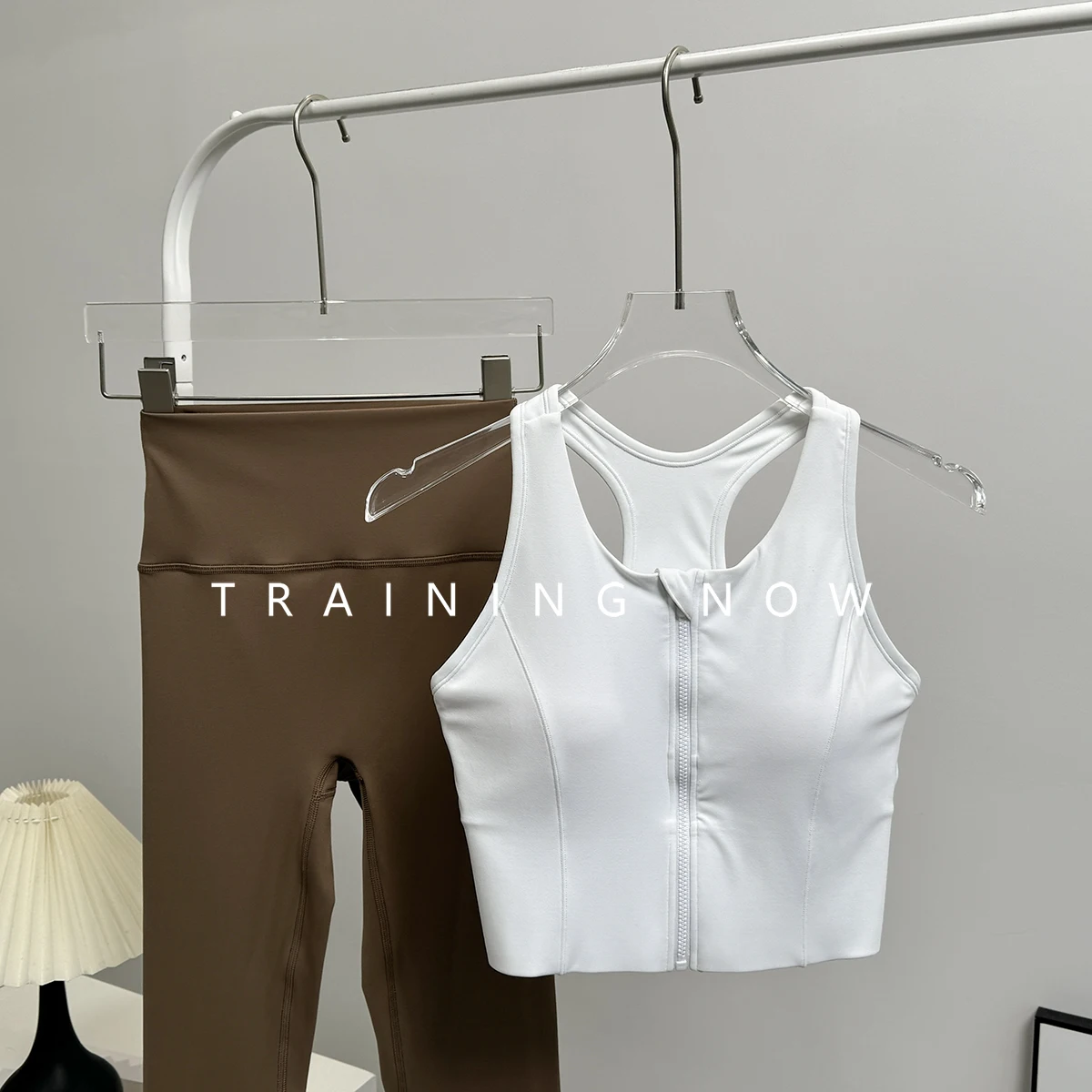 

Sports and fitness suits for female internet celebrity fashion Pilates yoga suit summer morning jogging exercise quick-drying