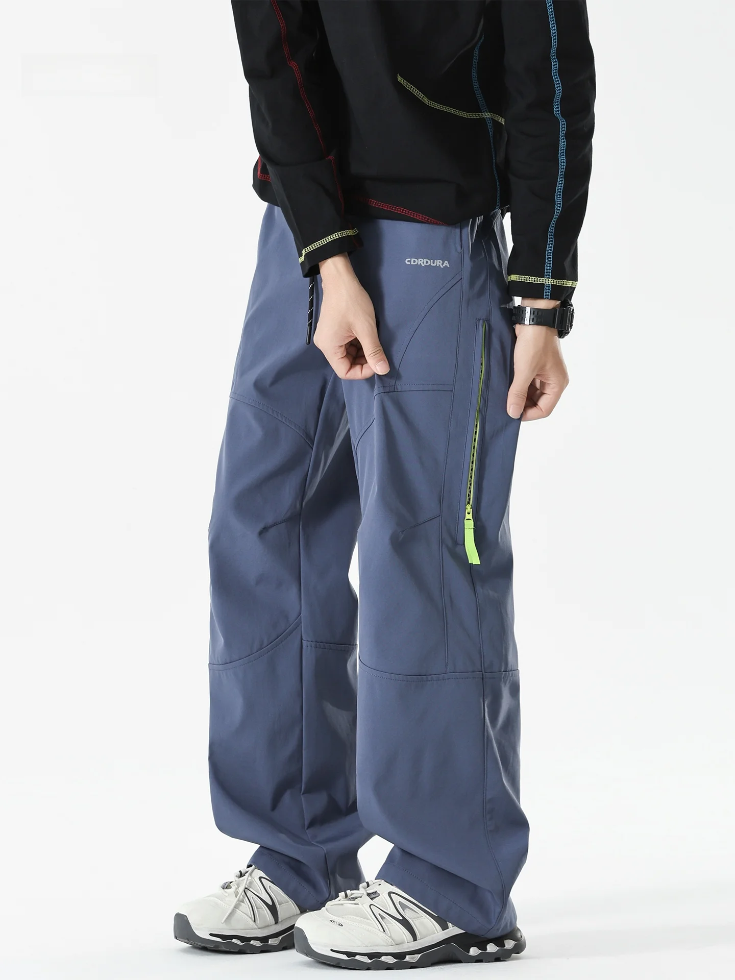 

Men's Outdoor Climbing Pants Fce Lined Thiened Windproof Waterproof Casual Skiing Sports Leisure Workwear ell Pants