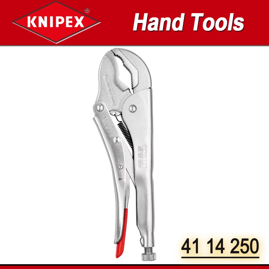 

KNIPEX плоскогубцы для фиксации инструмента, хром-ванадиевые электрические стальные плоскогубцы, регулируемые сварочные инструменты, 250 мм, No 41 14 250