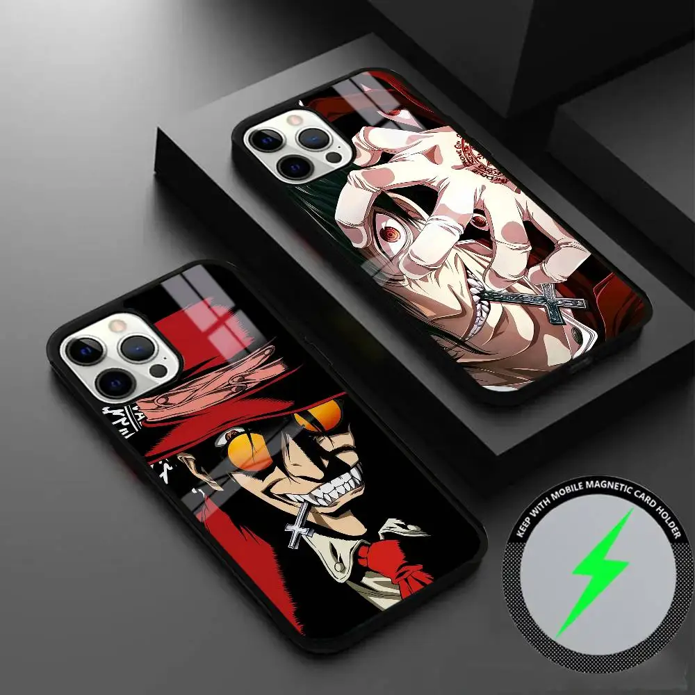 

Anime A-Akame Ga Kill Phone Case For IPhone 16 15 14 13 12 11 Pro Max Plus Mini Magsafe Mirror Wireless Magnetic Cover