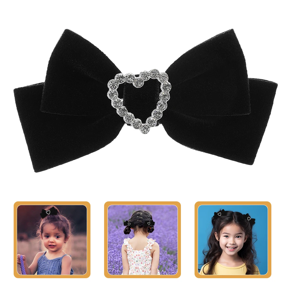 

4pcs Large Bow Hair Clips Cute Decorative Hair Accessories For Girls Toddlers Birthday Wedding Party Reusable Comfortable Safe