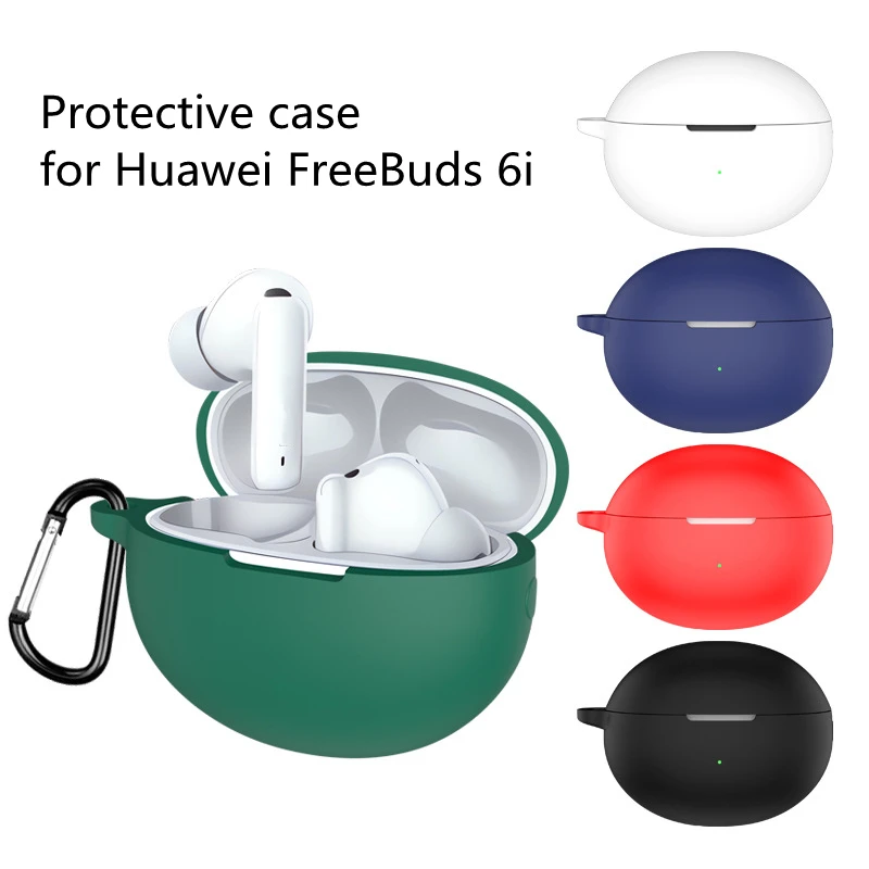 For Huawei FreeBuds 6i headphone case Silicone case Drop-proof and dust-proof headphone case