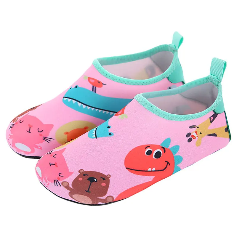 Zapatos de agua plegables suaves para niños y niñas, zapatillas de playa, verano, vadear al aire libre, natación, Surf, mar, secado rápido