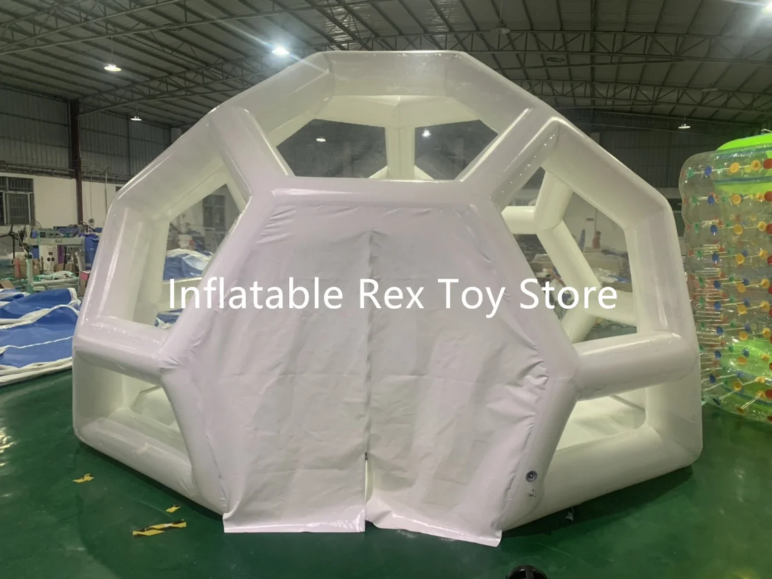 

2022 New Structure Tent For Sale Outdoor Camping Inflatable Football Structure Tent Clear Bubble Dome House Garden Igloo Tent