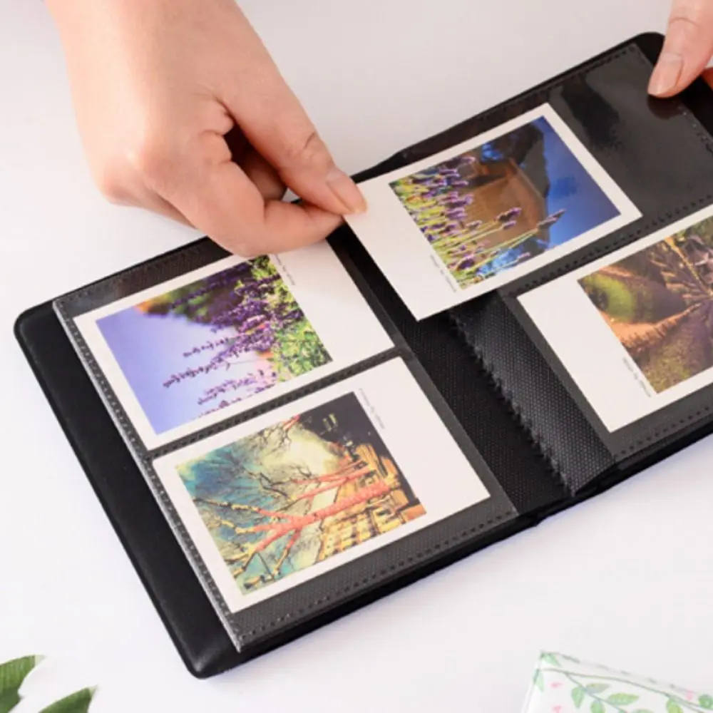 Retro 3 Inches 64 Pockets Picture Case Storage Mini Instant Album Photo Album For Fujifilm Instax Mini 11 9 8 7s 90 70 LiPlay