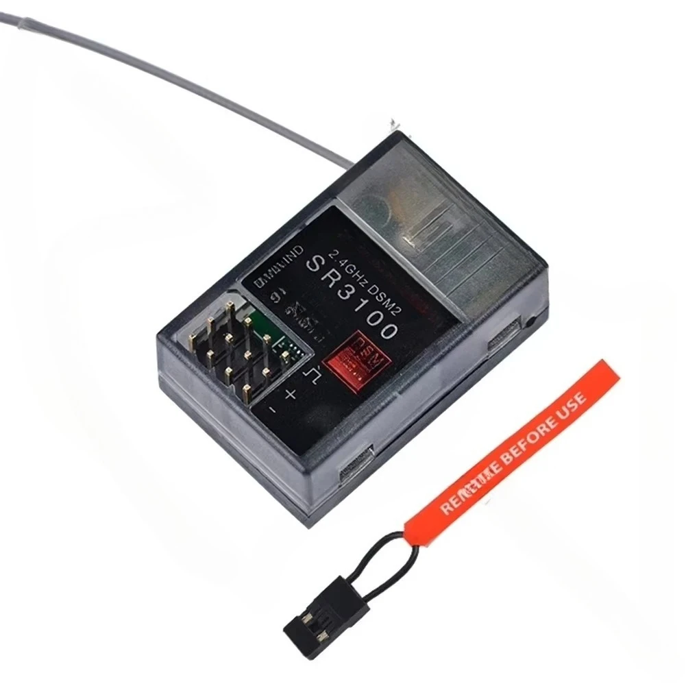 

Adapted for 2.4GHz SR3100 DSM2 3 Channel Surface DSM2 Receiver for RC CAR RC BOAT