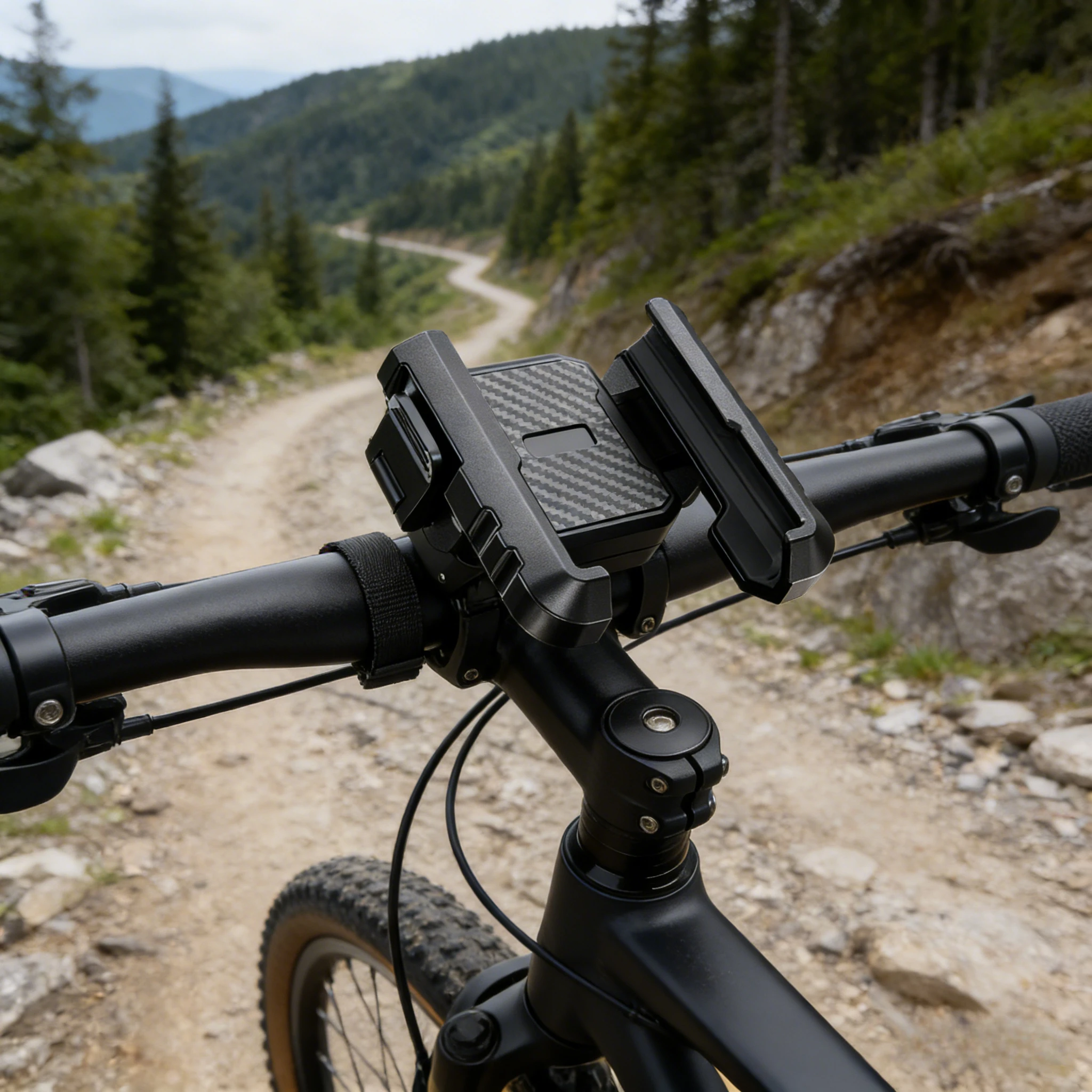 

Держатель для телефона на велосипеде, универсальный вращающийся на 360° держатель для телефона на велосипеде и мотоцикле для мобильного телефона 4,7-7 дюймов, противоударный