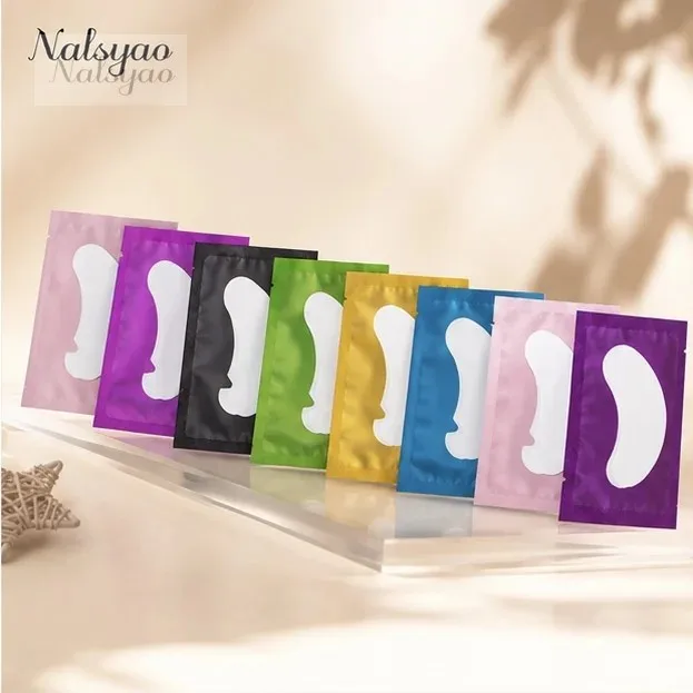 50Pairs Eyelash Under Eye Patches Hydrogel Eye Pad Isolation Sticker Gasket for Eyelash Extension Makeup Tools