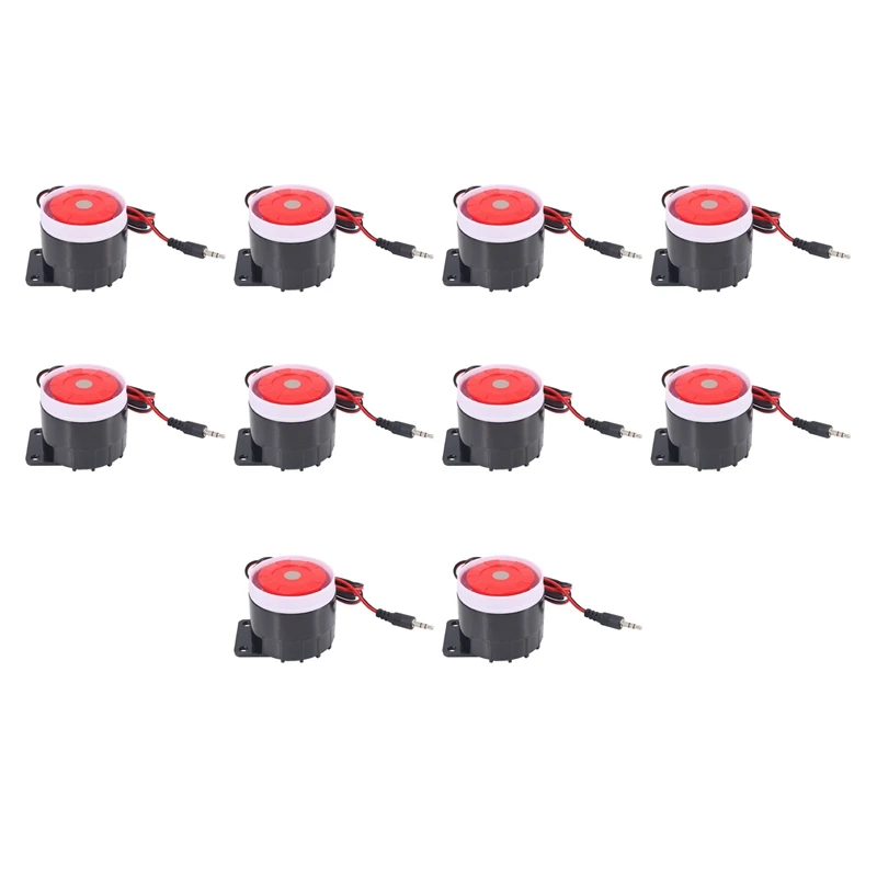 

Hot Sale10x Wired Mini Siren For Home Security Alarm System Horn Siren 120DB 12V