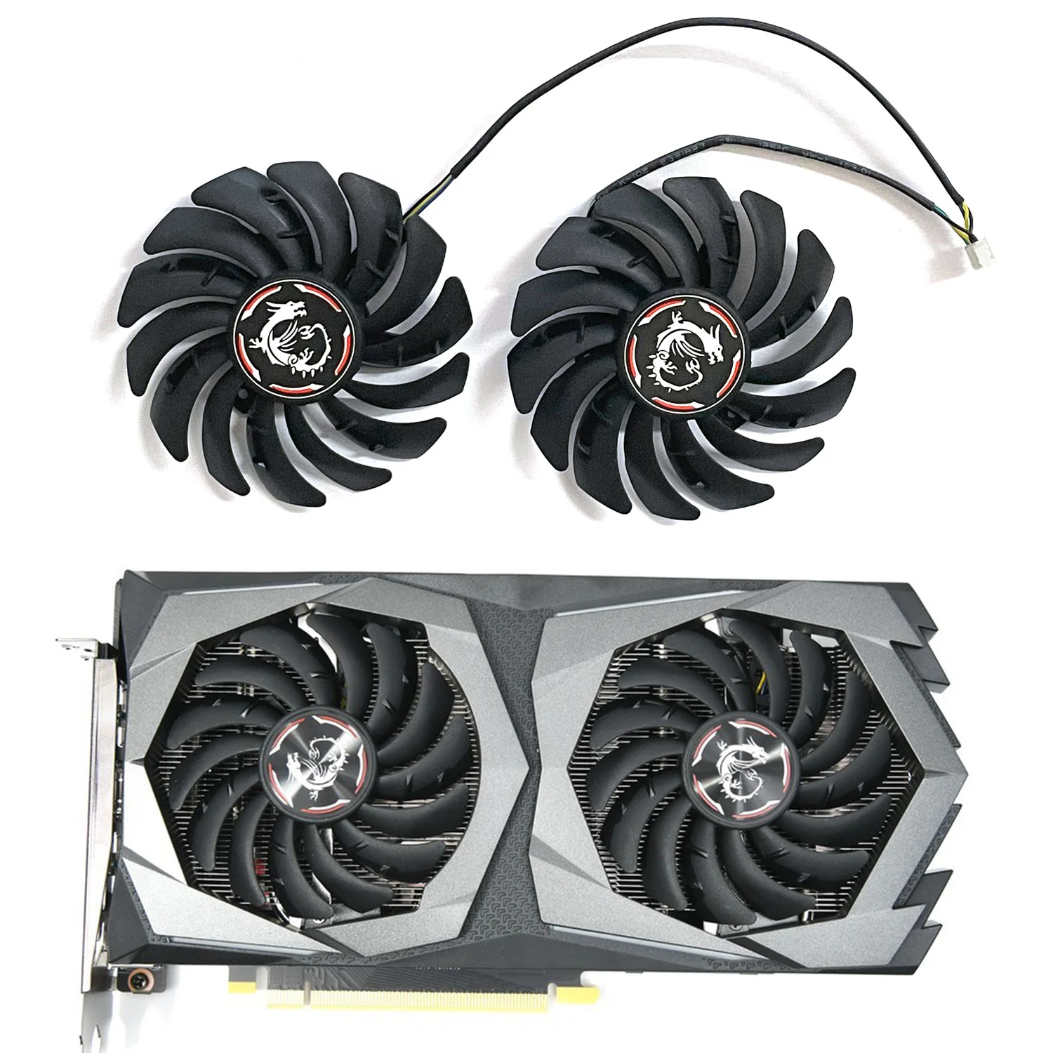 

PLD09210B12HH PLD09210S12HH 4 PIN 85MM GPU Cooler MSI GTX 1650 1650S 1660 1660S 1660TI GAMING Magic Dragon Graphics Card Fan