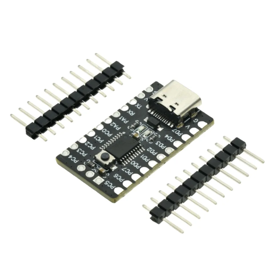 CH32V003F4P6 Core-Board CH32V003 RISC-V 32-Bit Mikrocontroller Entwicklungsboard Modul Typ-C 48MHz Systemboard – Detail 2