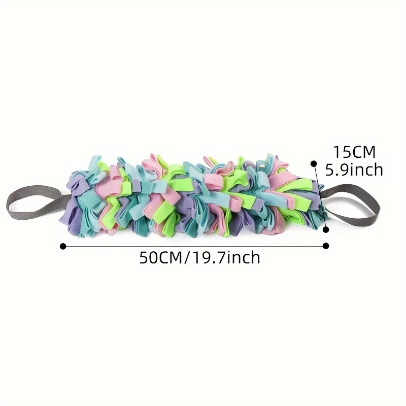 Dog Tug-of-war Toy with Polyester Sniffer Strips for Interactive Play and Training  Dog Accessories  Puppy  Toys for Dogs