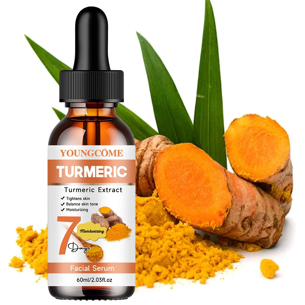 جوهر الكركم للوجه مغذي وتفتيح البقع الداكنة والعناية بالبشرة وشد البشرة المتوهجة والترطيب #4