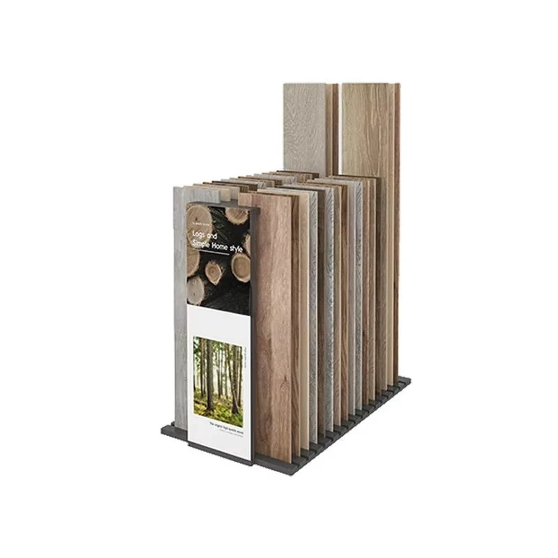 &c Factory Direct Sales Customized Foldable Modern Tile Ceramic Marble Flooring Stone Quartz Display Rack Exhibition