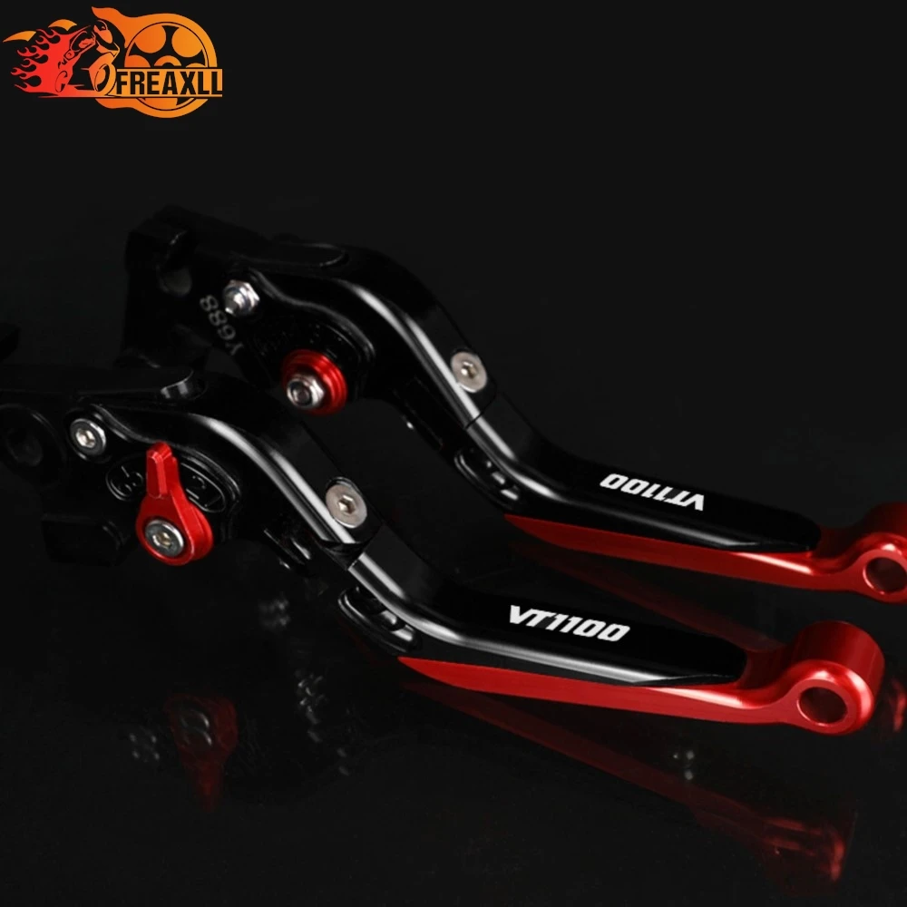 

FOR HONDA VT1100 VT 1100 1995-2007 2001 2002 2003 2004 2003 2002 Motorcycle Accessories Adjustable Folding Brake Clutch Levers