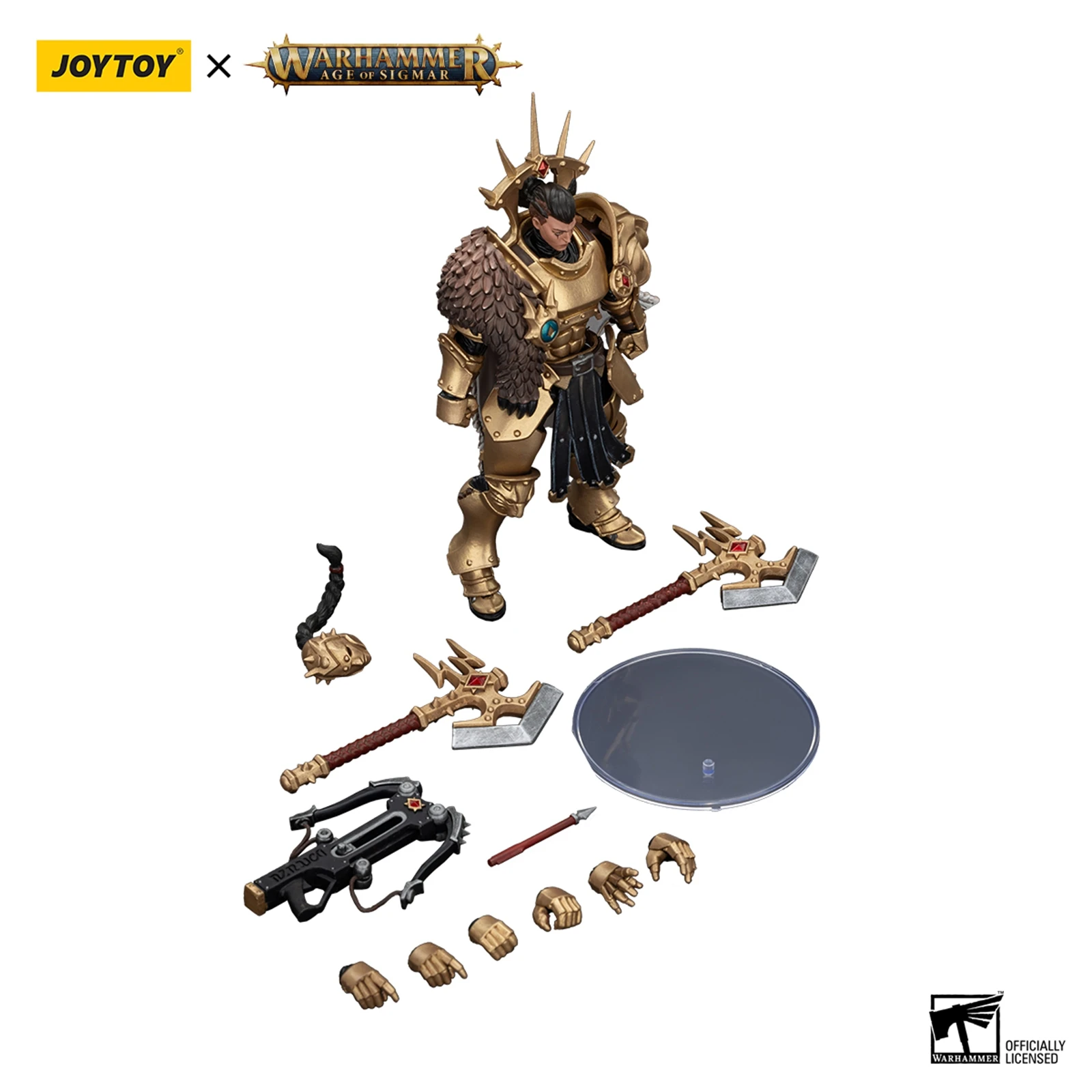 JOYTOY Warhammer 40K Stormcast Eternals The Blacktalons Neave Blacktalon 1/18 Action Figure Game Character Model Collectible Toy