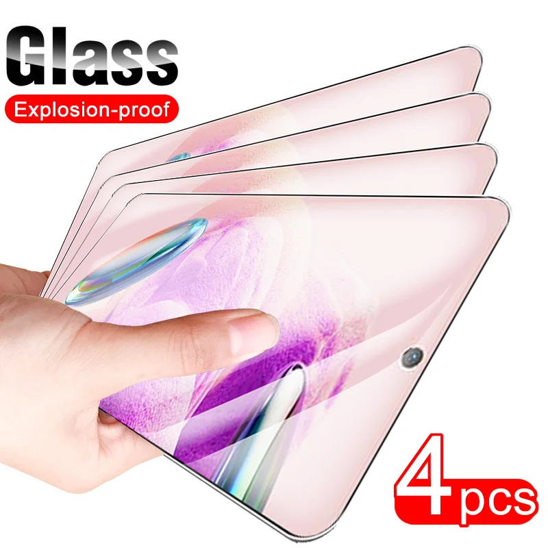 Xiomi-cristal protector para pantalla táctil, película protectora para Xiaomi Redmi Note 12 S, 4G, Note 12s, Note 12 S, 4 unidades