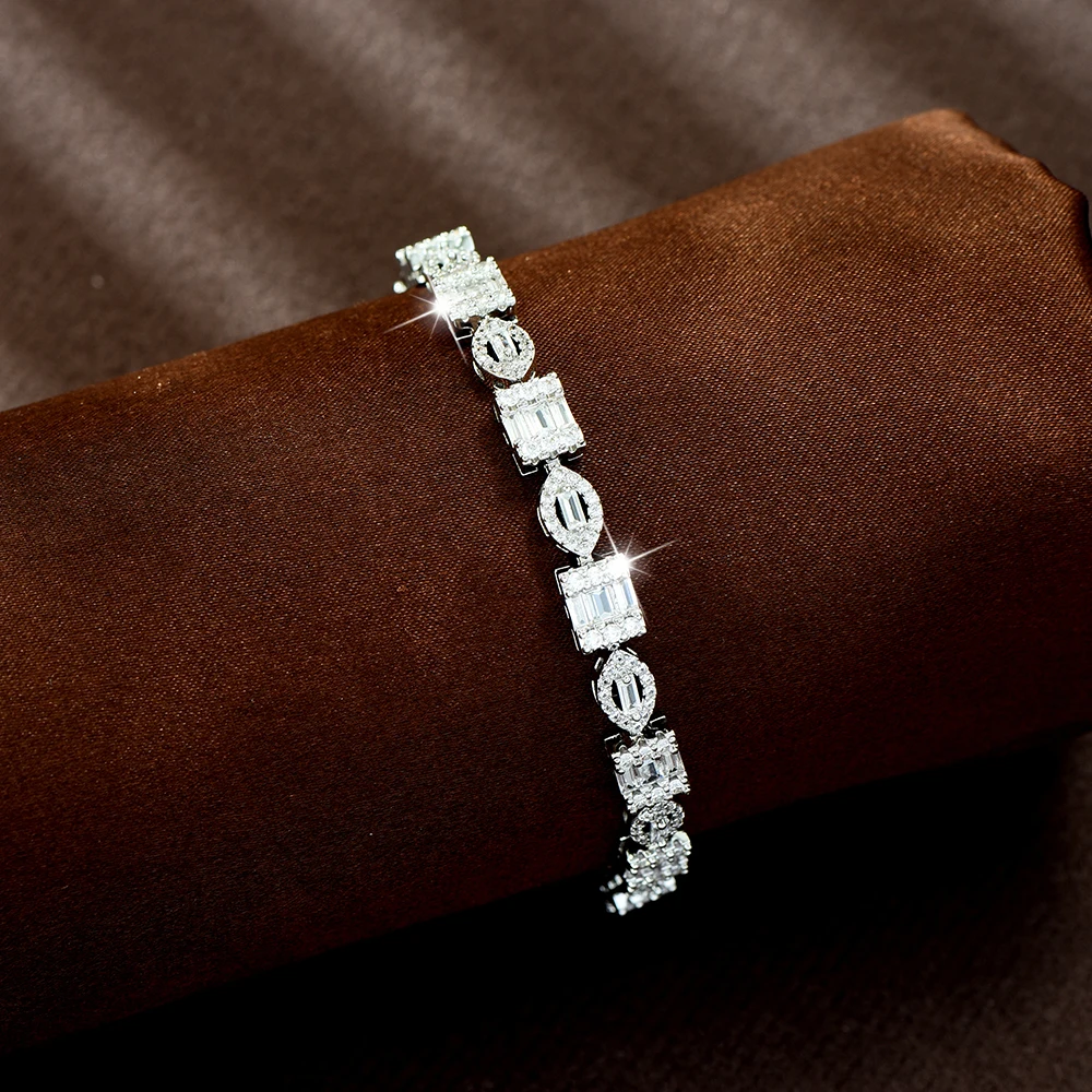 HIBRIDE Classic Exquisite New Unique Dress Accessories Women's Jewelry Bracelet Suitable for Wedding Bridal Ball Gift B307
