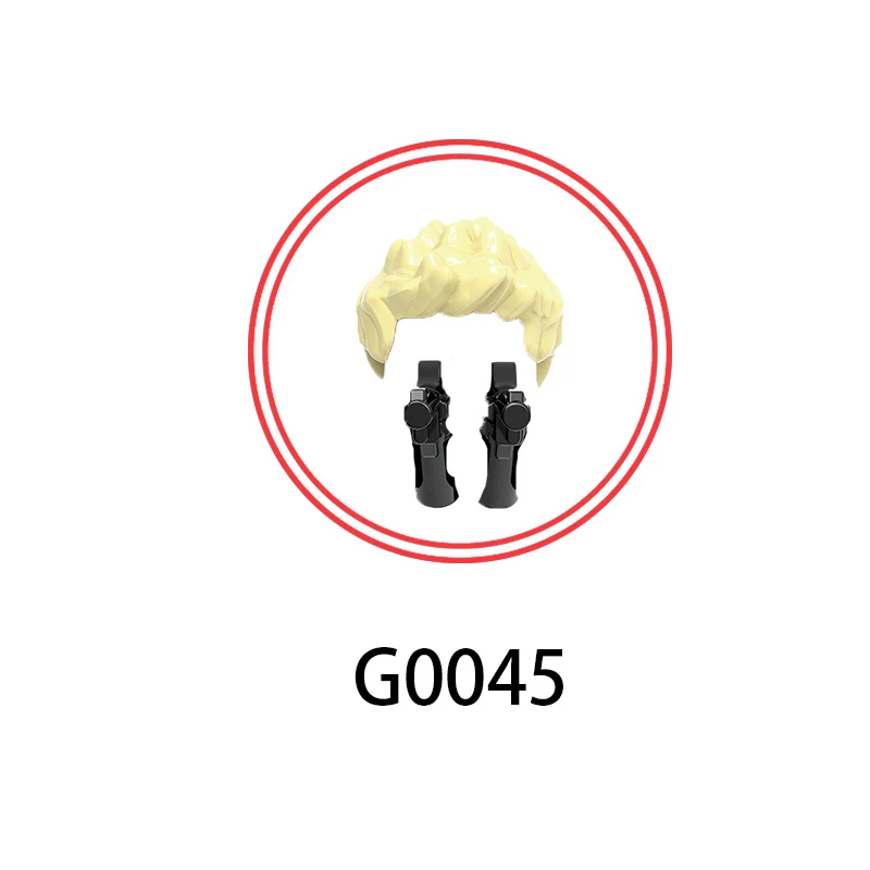 Figurki filmowe G0106, plastikowe, do składania, klocki konstrukcyjne, zabawki edukacyjne dla dzieci, prezenty.