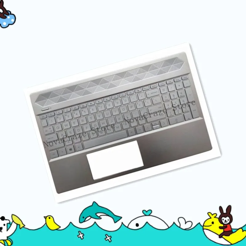 

L24752-001 Новый чехол для упора для рук Pavilion 15-CS 15-CW с подсветкой клавиатуры L24752-001