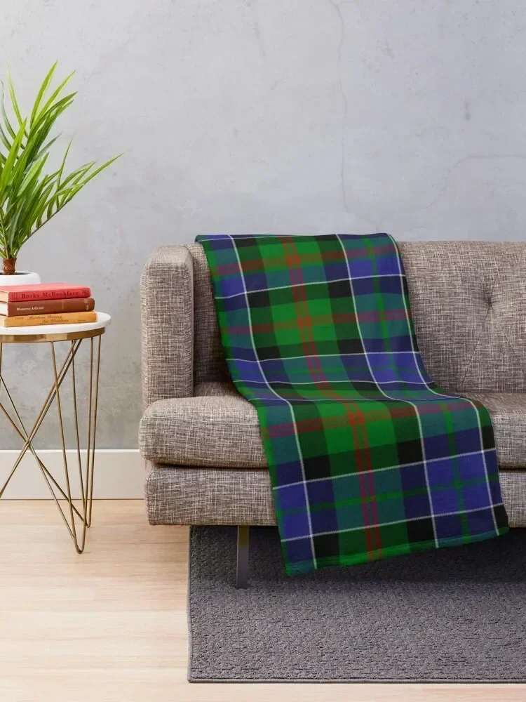 Clan Patterson Tartan Throw Blanket Warm christmas gifts Blankets