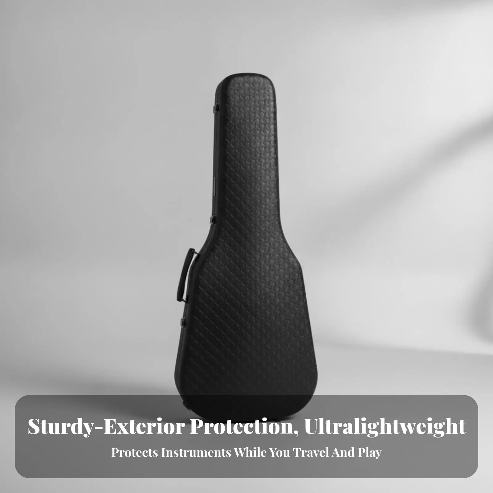 Electric Guitar Case with Shoulder Strap | Molded rigid-body Profile, Lightweight expanded polypropylene Foam Construction,